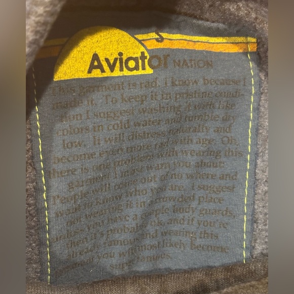 AVIATOR NATION NINJA PULLOVER HOODIE - Picture 4 of 4